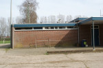 Inkorflokaal en achteringang kantine